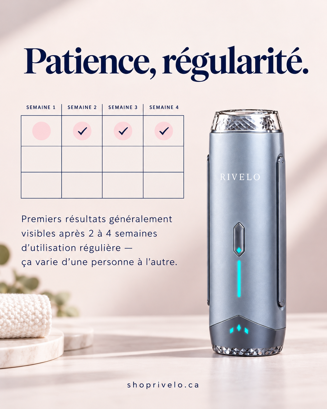 Rivelo —             La peau douce c'est définitive