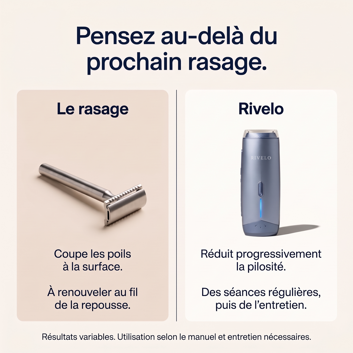 Rivelo —             La peau douce c'est définitive